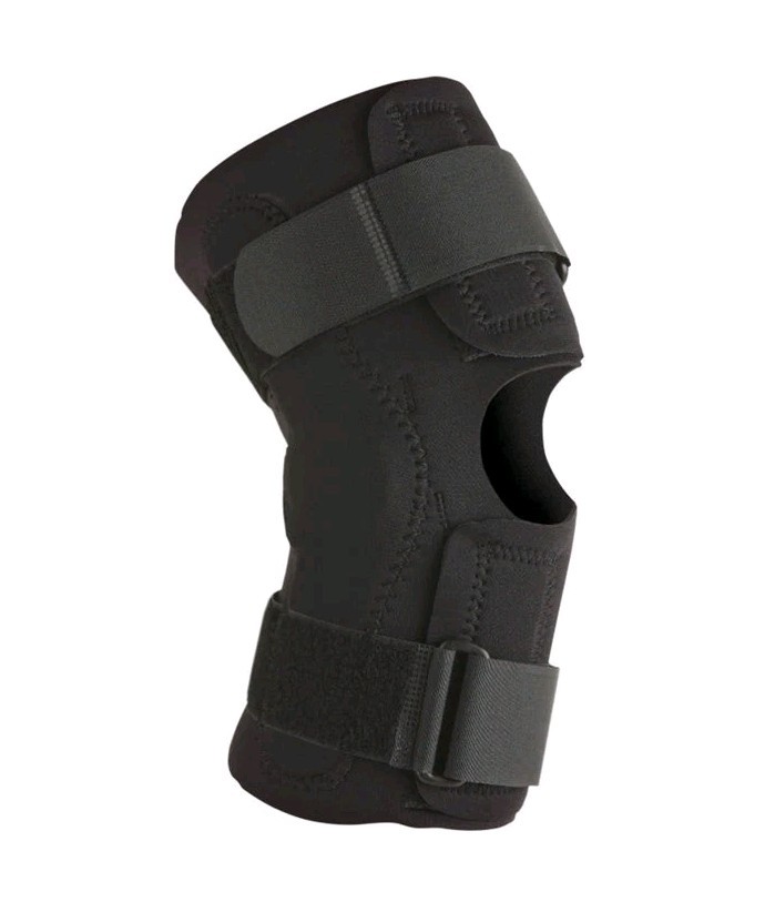Ossur Neoprene Wrap Around Hinged Knee Support Size Large (15-16″) Brace