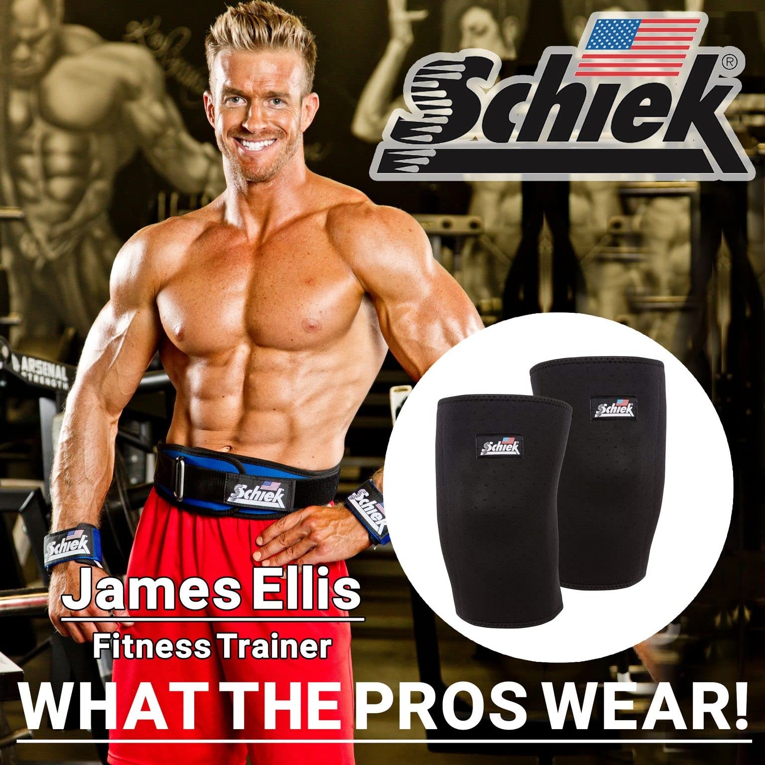 Schiek Sports Model 1150 Neoprene Knee Sleeves – Knee Brace Compression For