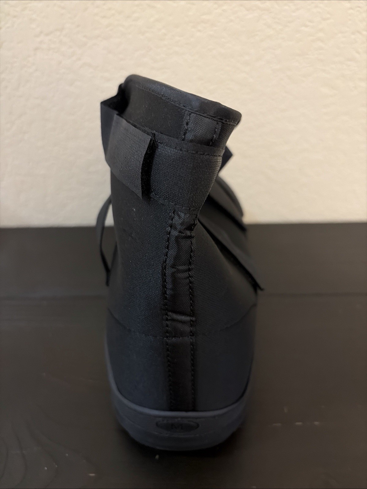 DARCO SLIMLINE CAST BOOT Shoe Black Square Toe SIZE M Post-Op [Medical Boot]