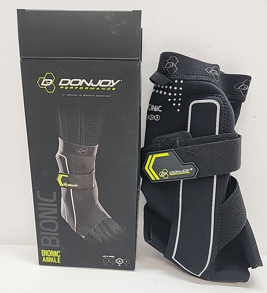 NEW DONJOY PERFORMANCE BIONIC ANKLE MAX STABILIZING SUPPORT BRACE RIGHT Sz XL