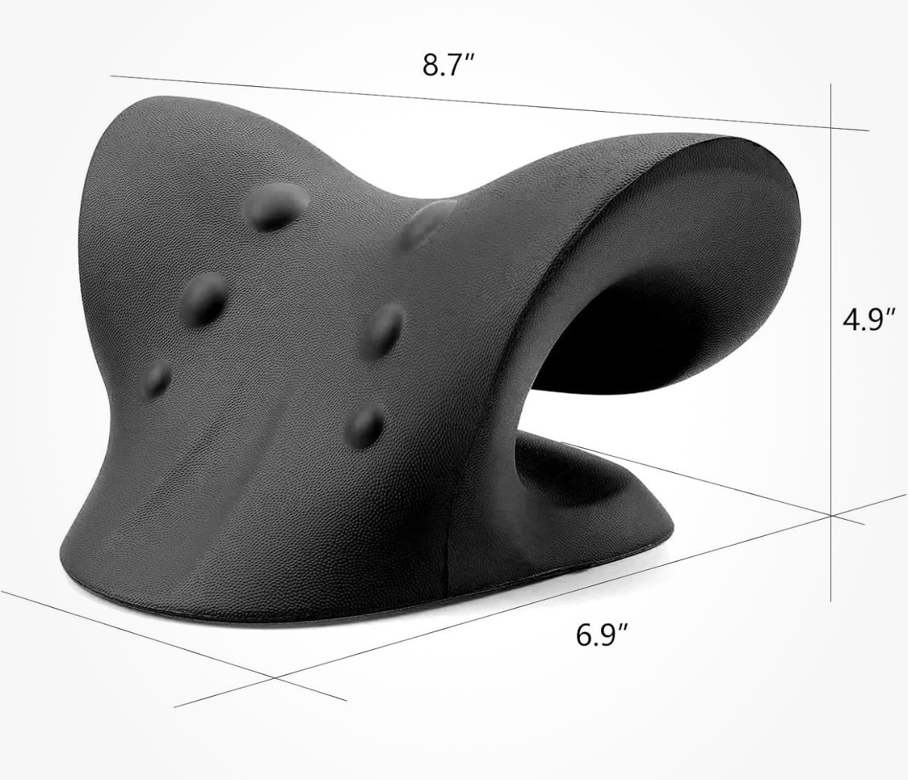 RESTCLOUD Neck and Shoulder Relaxer Cervical Traction Device for TMJ Pain Relief