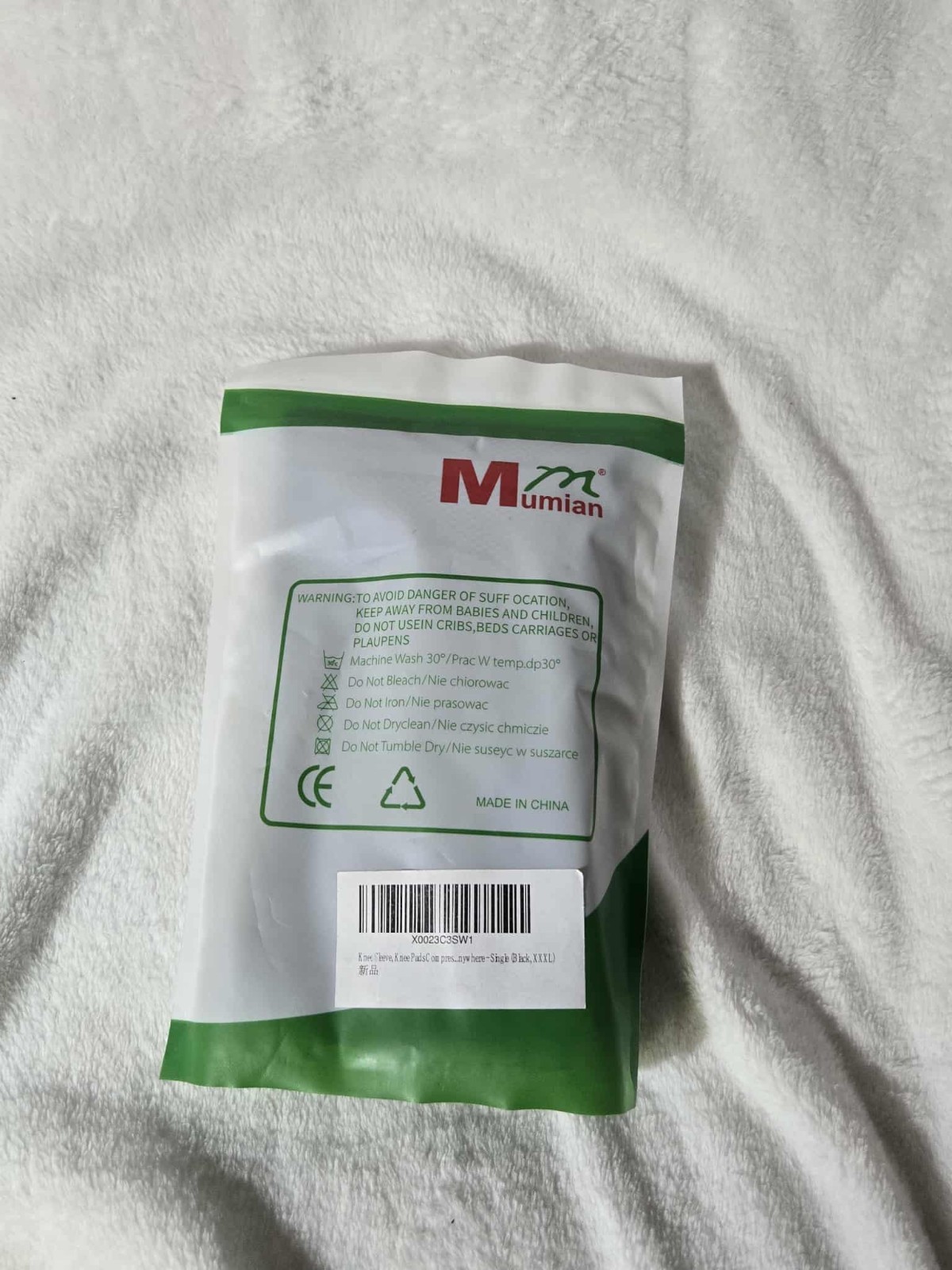 Mumian Knee Sleeve Green Size 3XL New In Package