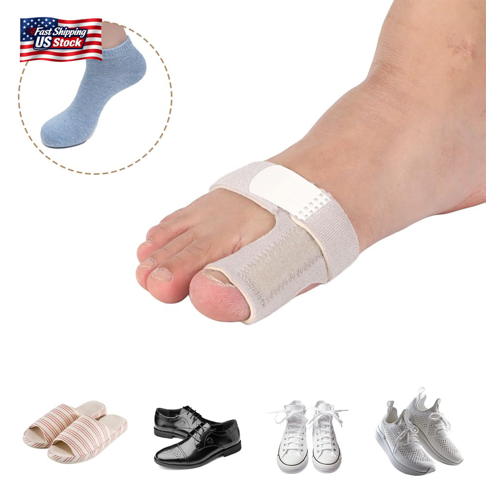 Joyzan Toe Brace Splint, Adjustable Orthopedic Big Toe Straightener Support | Fr
