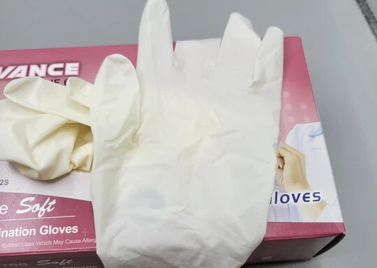 Latex Gloves powder free