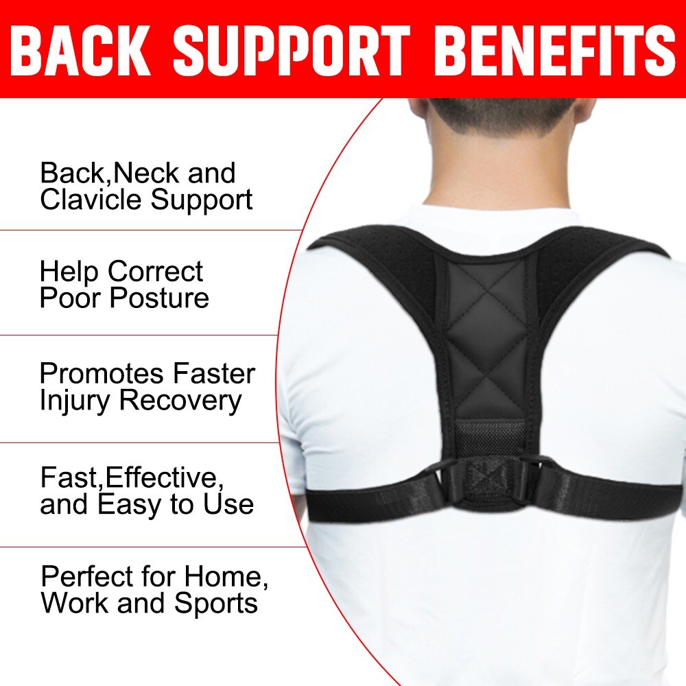 Elastic Posture Corrector Correction For Women /Men Brace Belt Back Should Top