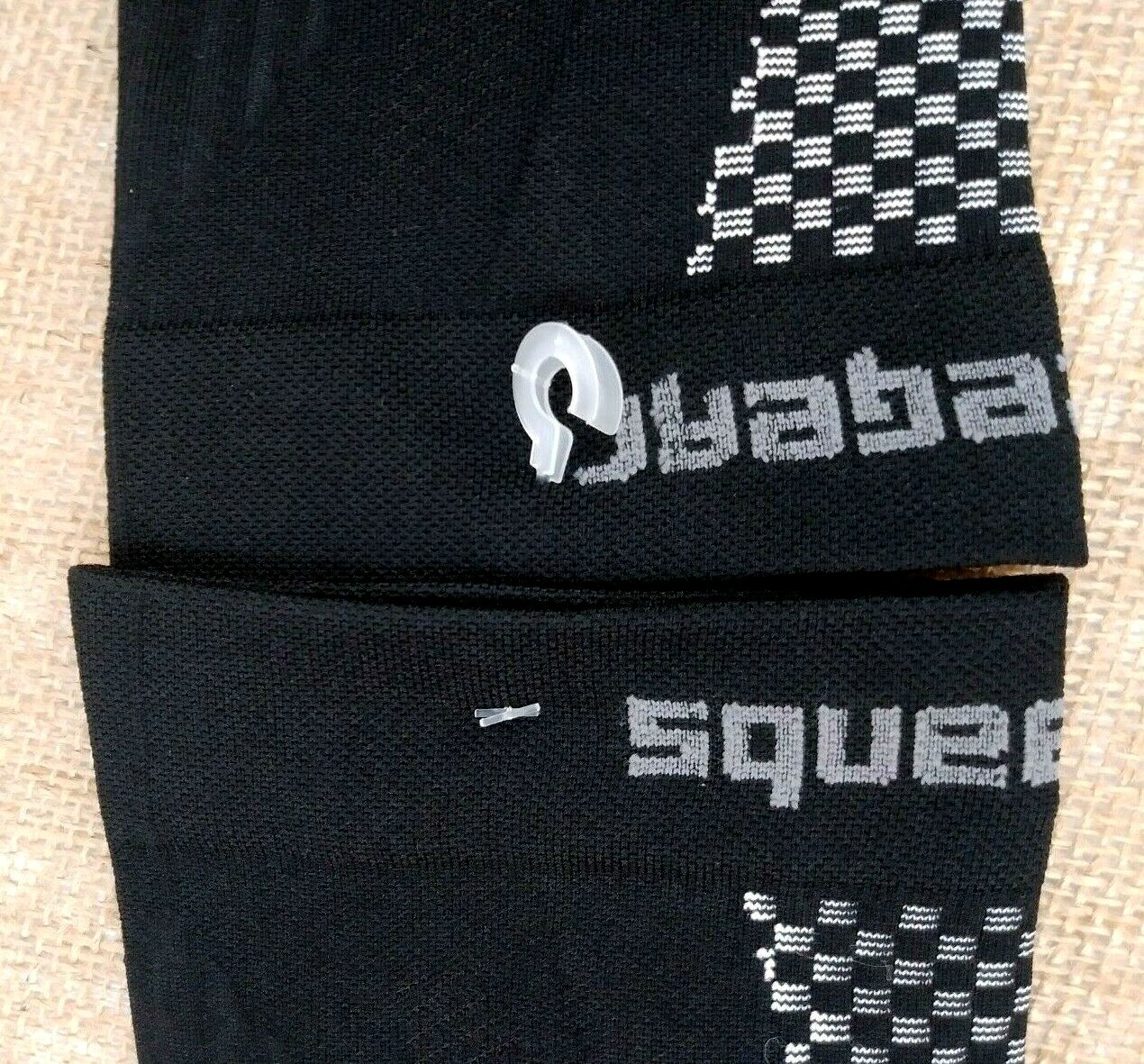 SQUEEZEGEAR COMPRESSION SOCKS SIZE L/XL Black Blood Better Circulation NEW