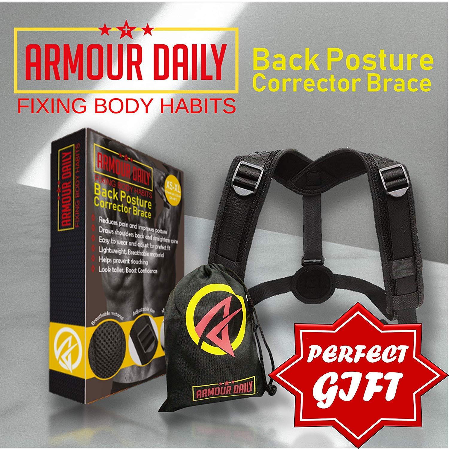 POSTURE CORRECTOR Shoulder Correct Neck Back Pain Alignment Comfort PAIN RELIEF