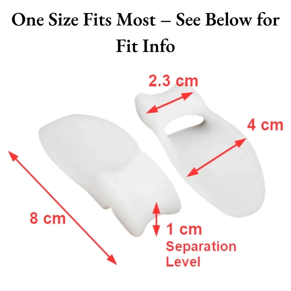 Hallux Big Toe Separator Straightener Bunion Valgus Splint Corrector Support UK