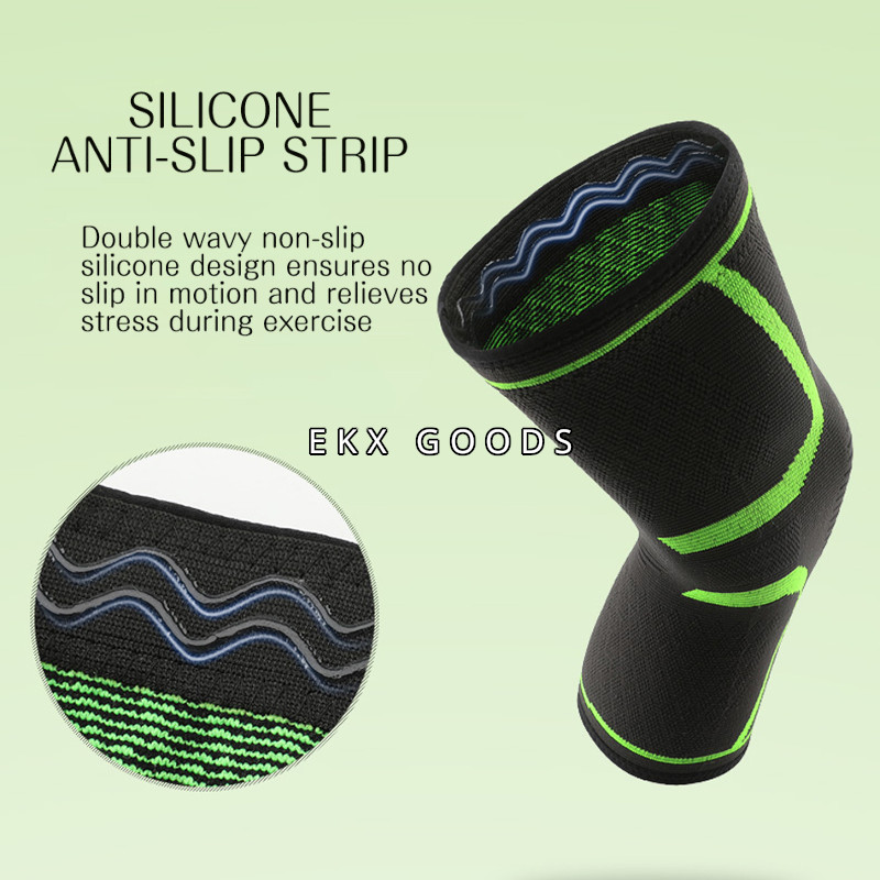 Knee Support Sleeve Brace Elastic Compression Sport Joint Arthritis Pain Relief