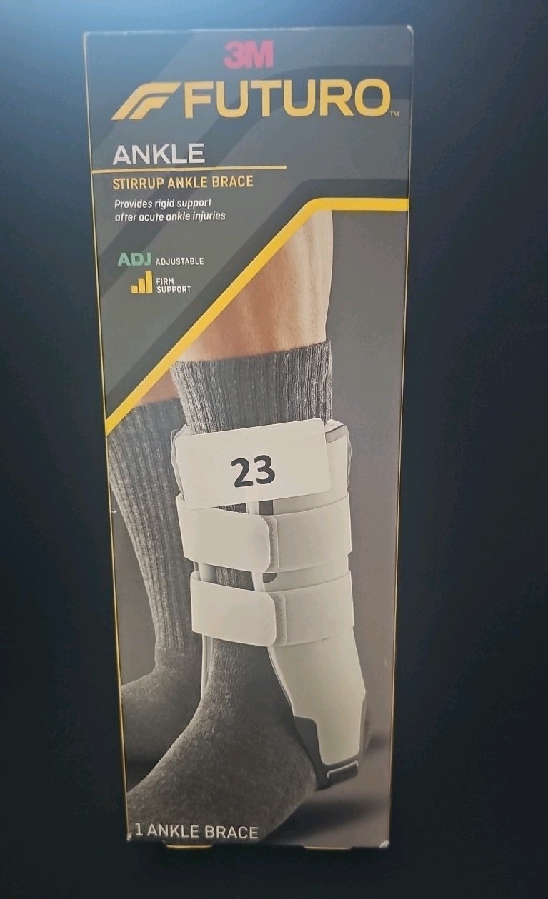 3M Futuro Ankle Stirrup Brace Adjustable Firm Support New In Box