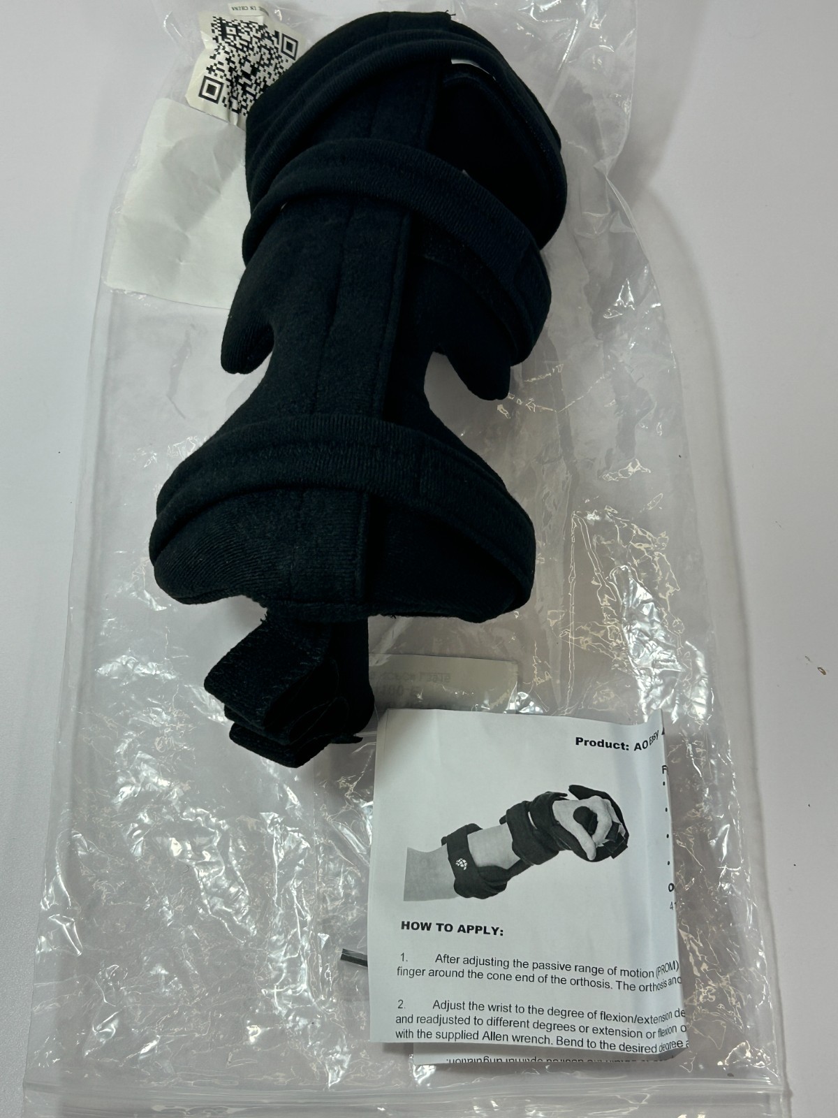 Universal Wrist Hand Splint 4100-E Sugg HCPC L3916 – NEW Medical Brace Padded