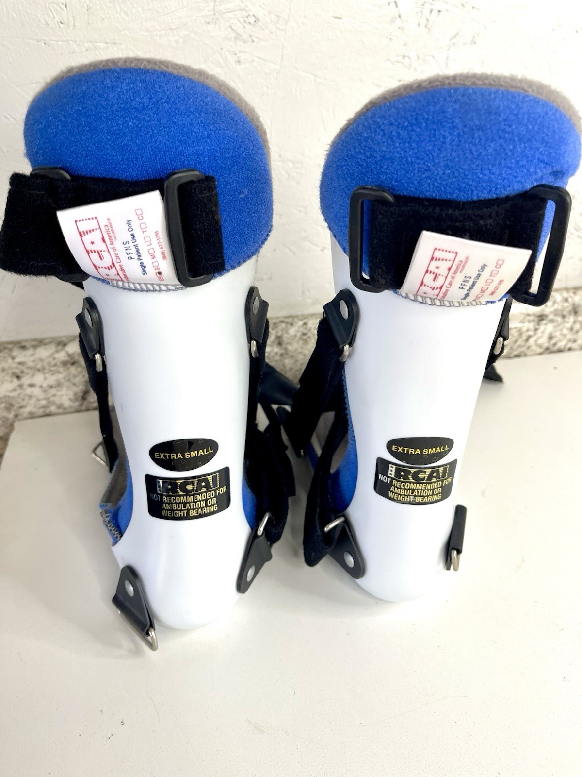 RCAI Pediatric Walking Boot Extra Small XS Adjustable Orthopedic Support