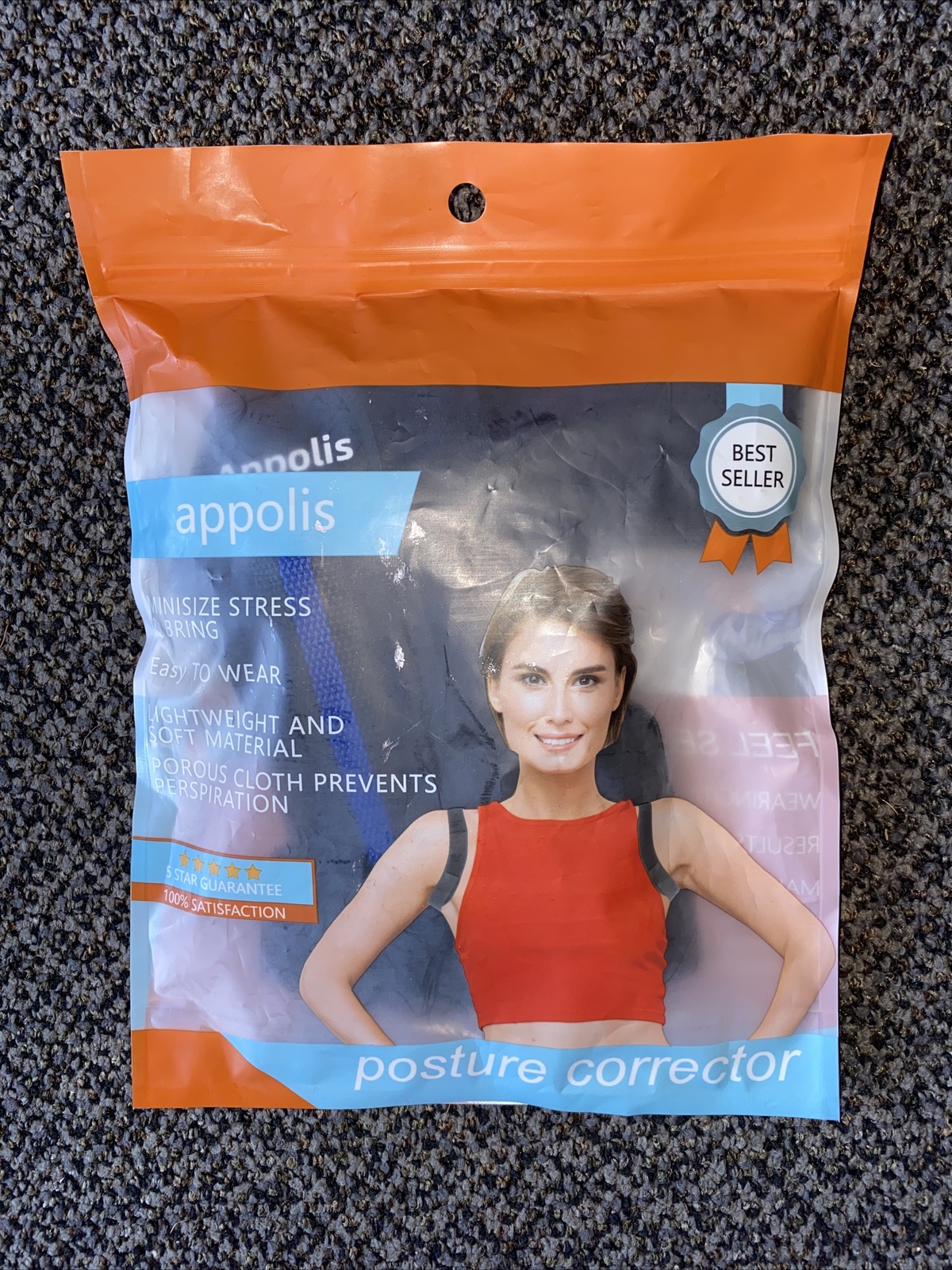Appolis Posture Corrector Adjustable Back Brace Shoulder Support Unisex 5 Star