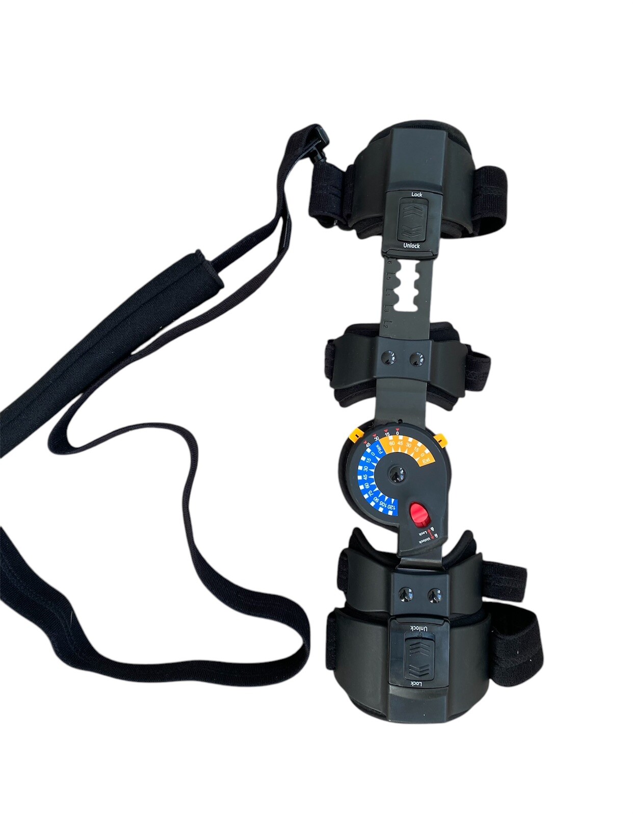 ISO Left ROM Adjustable Hinged Elbow Brace With Sling Post OP Brace Stabilizer
