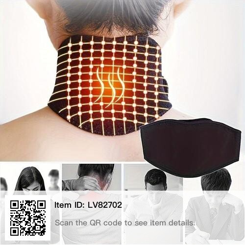 Adjustable Neck Brace Support with Heat Therapy