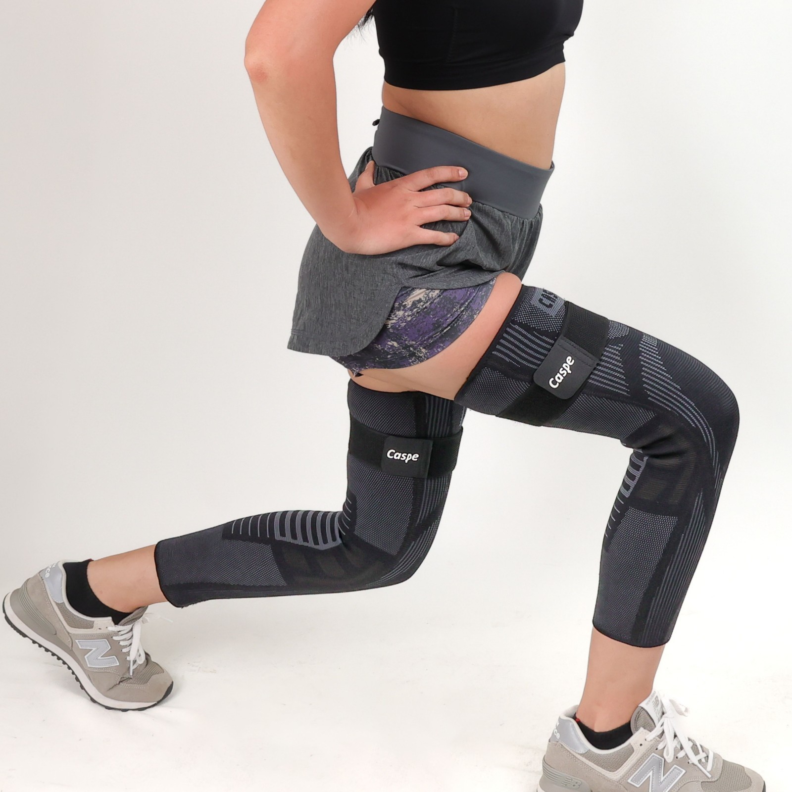 Full Leg Compression Sleeve Support Running Basketball Cycling Workout & Sports