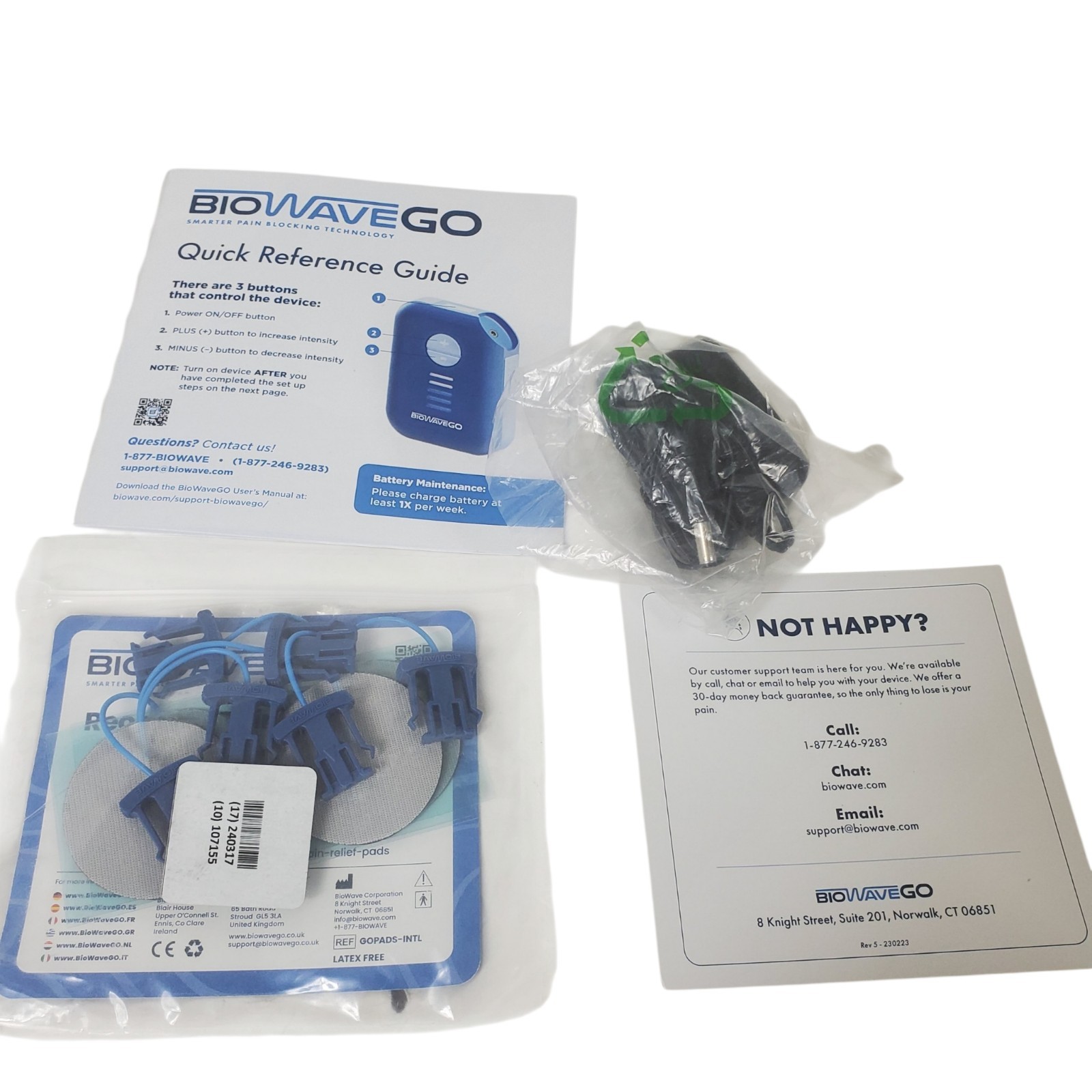 BioWave HOME Noninvasive Pain Blocking Technology BRAND NEW