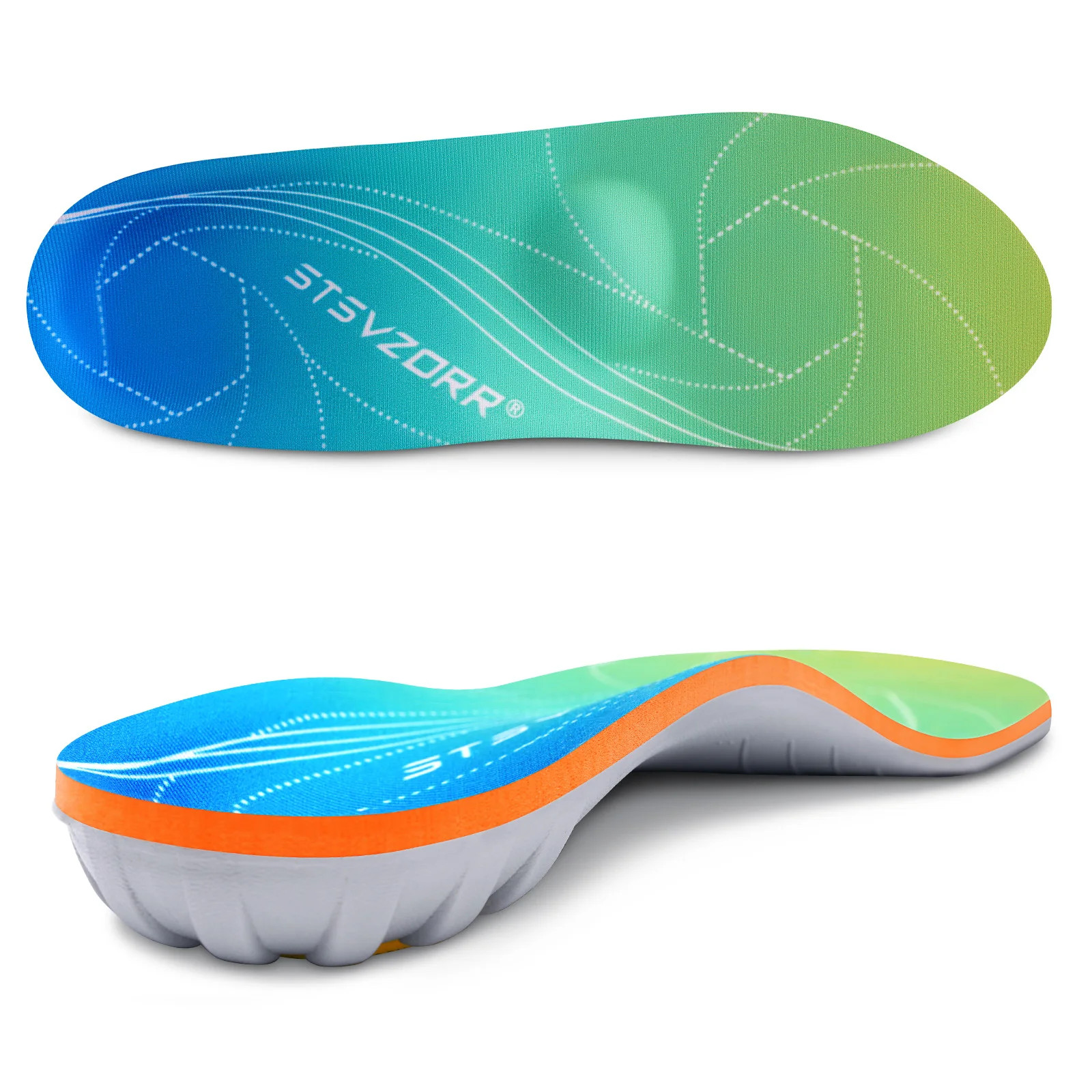 Plantar Fasciitis Relief Orthopedic Shoe Insole Metatarsal Pain Flat Feet