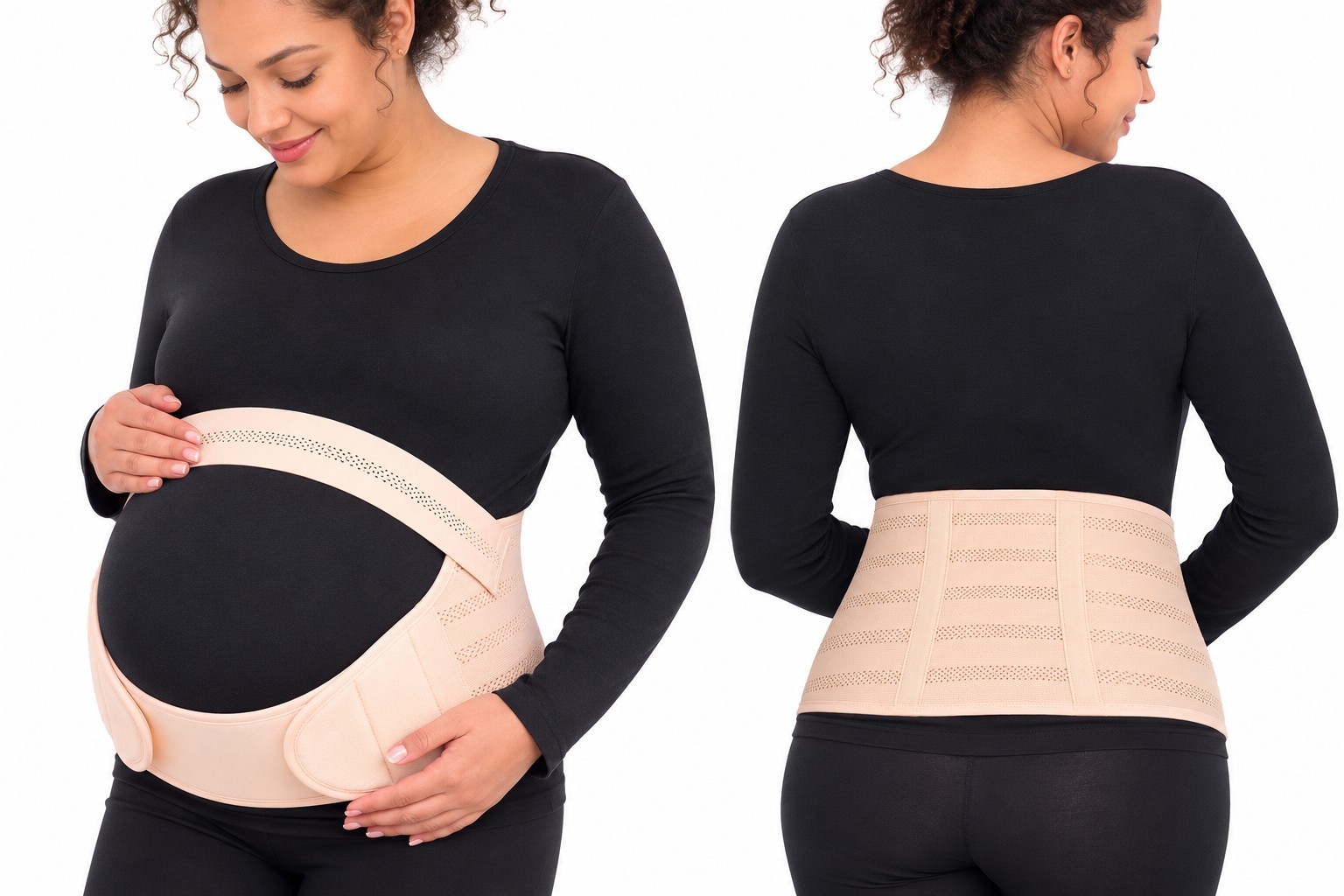 Maternity Support Belt Pregnancy Back Brace Belly Band Lower Back Support XL-XXL