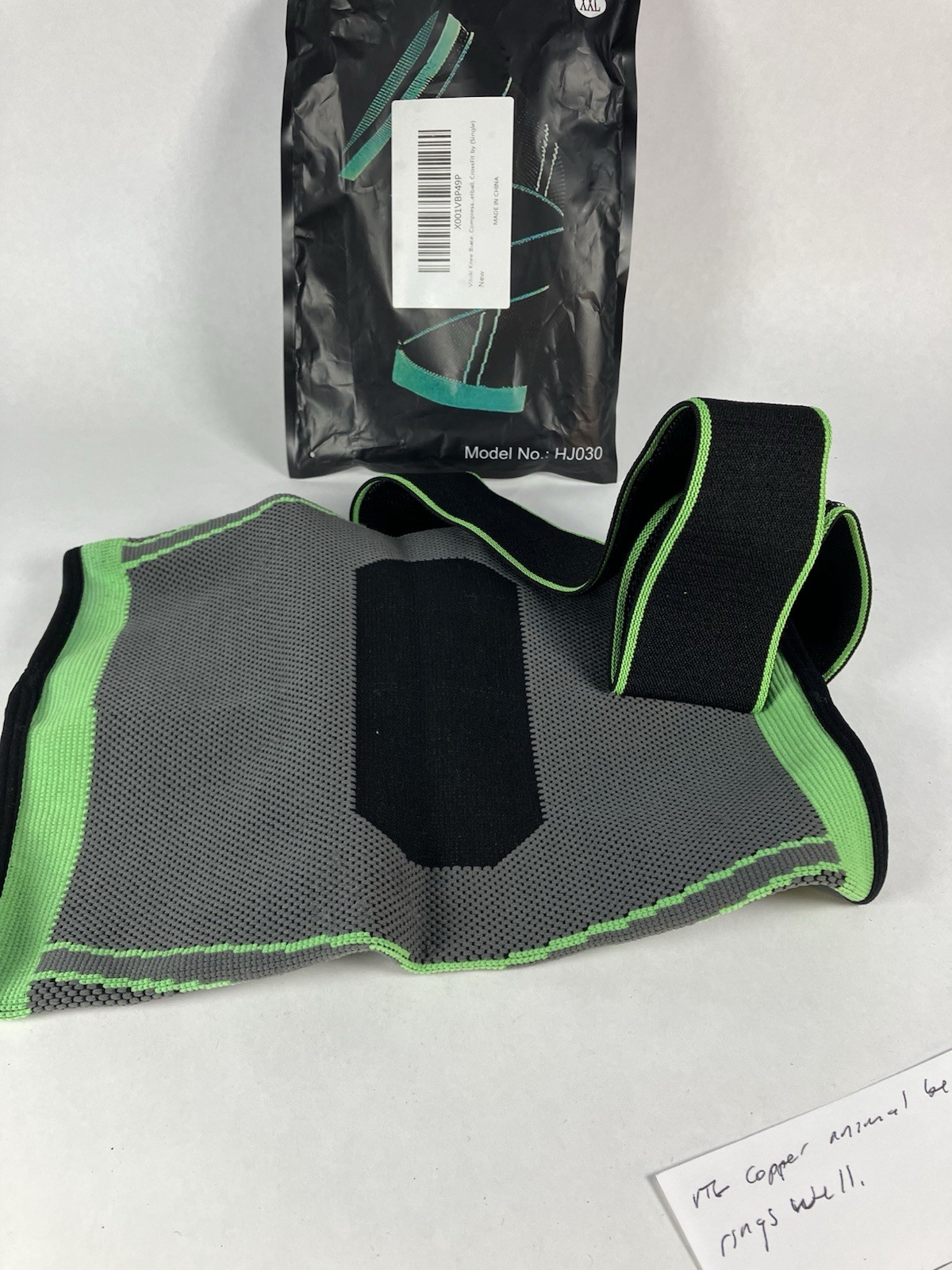Vitoki Knee Brace,Compression,CrossFit,Model HJ030,XXL