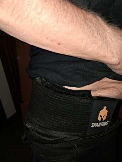 Lumbar Support Back Brace for Herniated Disc – Perfect Fit for 38-44″ Waists