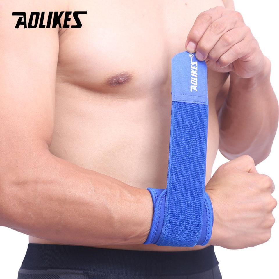 Aolikes 1pcs Adjustable Wrist Support Brace Brand Wristband Men and Women Gym Wr