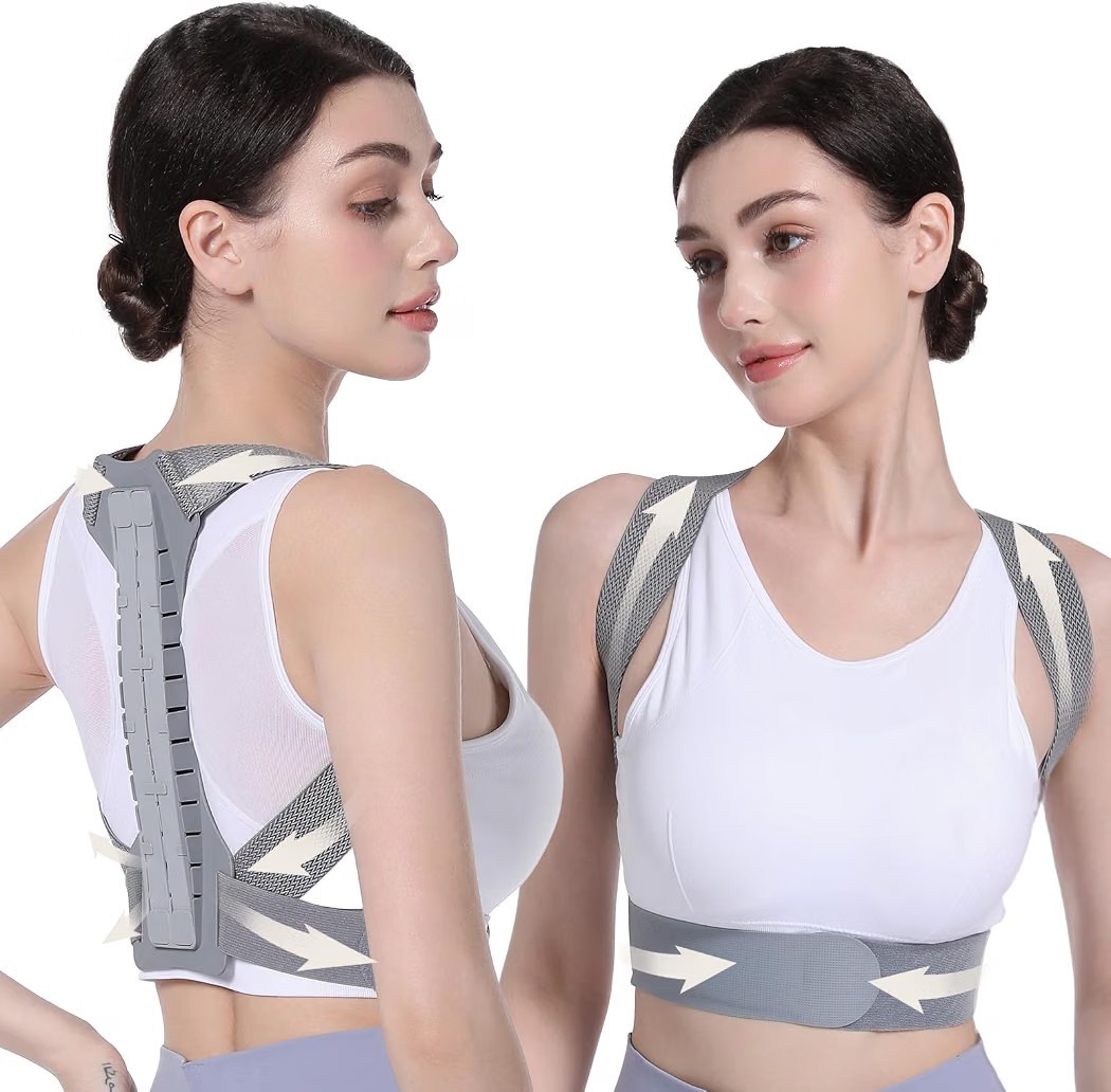 Upper Back Posture Corrector for Women, After Work Sofa Reading Support, Twin…