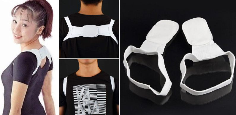 Adjustable Therapy Postural Posture Correction Corrective Support Belt Brace NEW