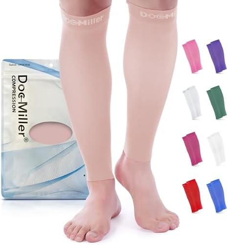 Doc Miller Compression Calf Sleeve for Men & Women, Premium Medical Grade, 15…