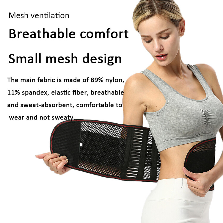 High Quality Adjustable Back waist Support lumbar belt for back pain relief