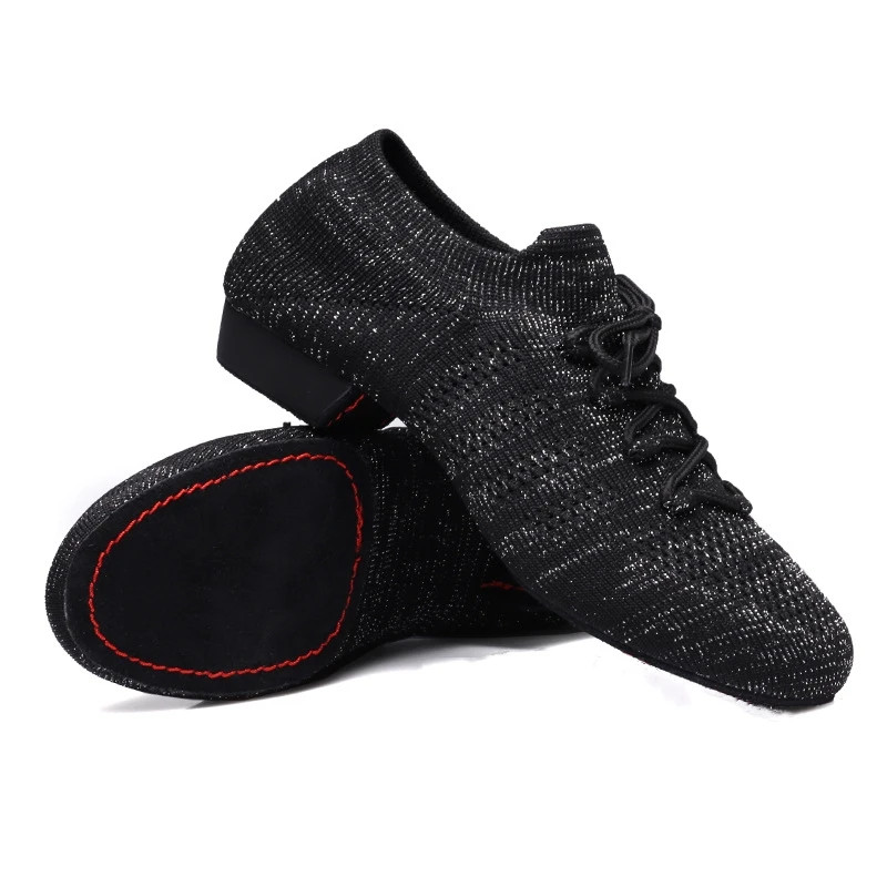 Soft Mesh Low Heel Shoes for Women and Girls, Ballroom Tennis, Latin Training, B