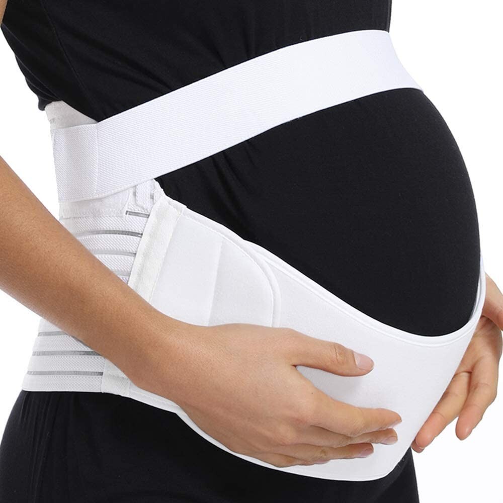 Women’s Pregnancy Belt Back Pain Relief Abdominal Belly Band Maternity Support L