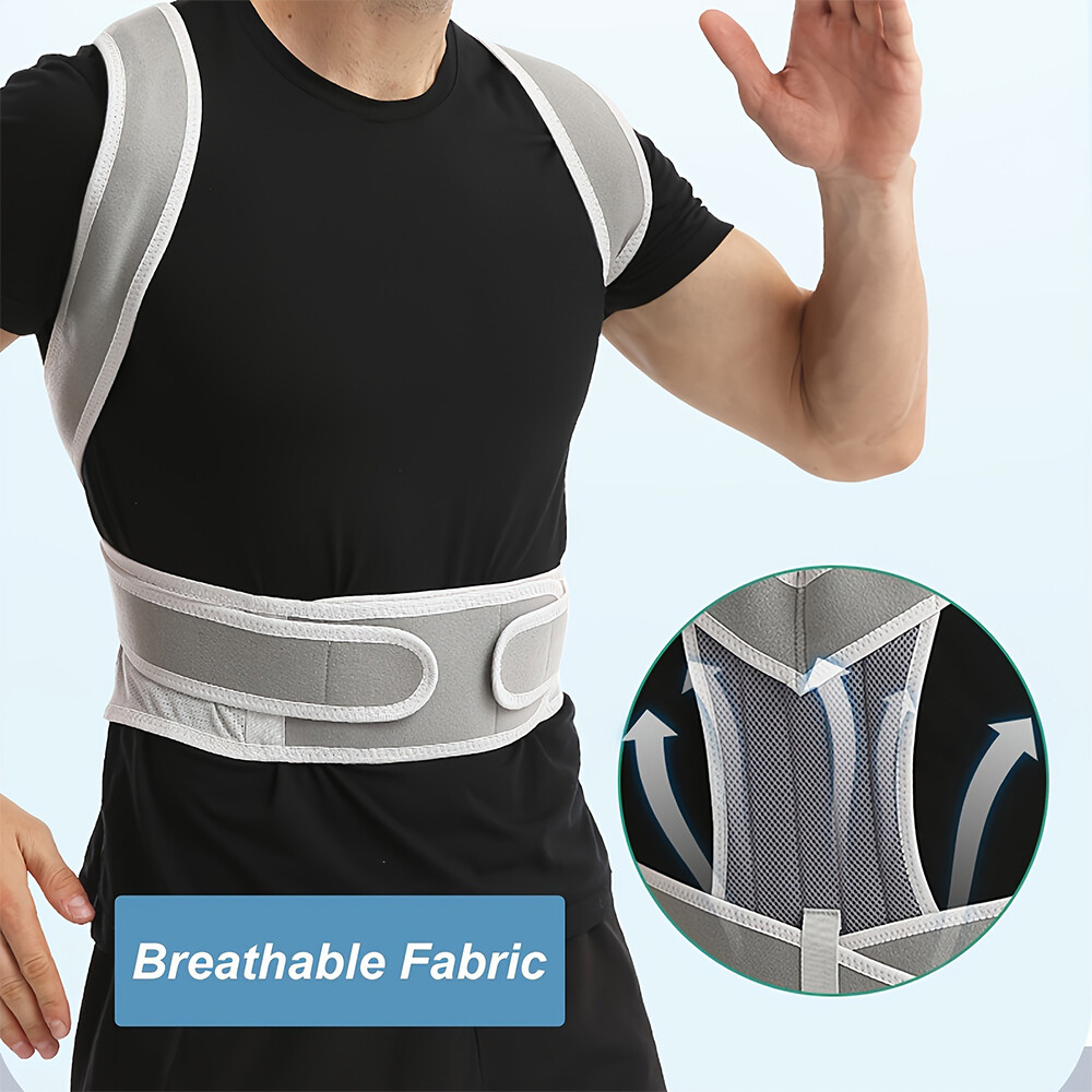 Invisible keel support back posture correction belt indoor and outdoor sports