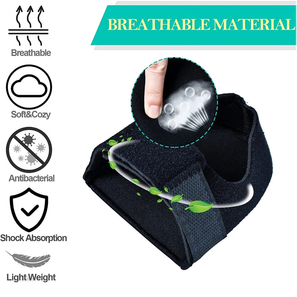 Plantar Fasciitis Insoles Silicone Heel Protector for Spurs Shock Absorption Hee