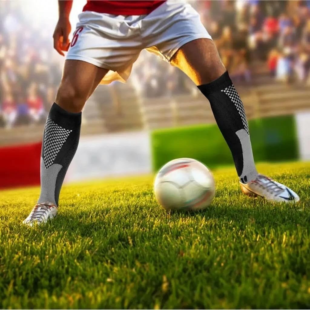 Compression Socks Stockings Knee High Women Men Sports 20-30 mmHG S/M-X/XL USA