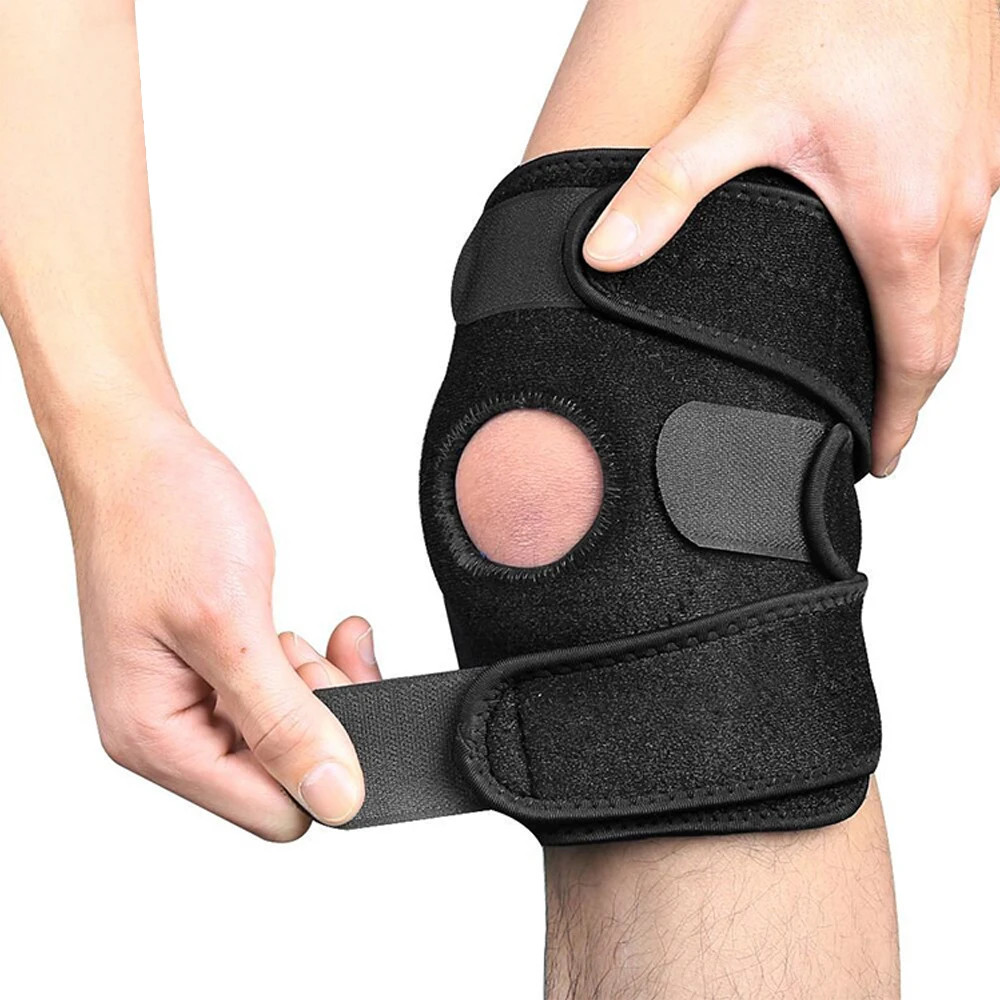 Knee Brace Side Stabilizers Patella Gel Pads Maximum Durable