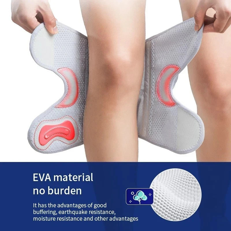 Knee Brace Compression Sleeve Joint Support Open Patella Stabilizer Wrap New
