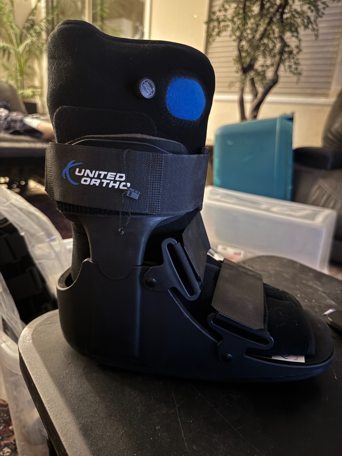 NWT United Ortho USA14115 Air Cam Walker Fracture Boot, Ankle Stabilizer w/ship!