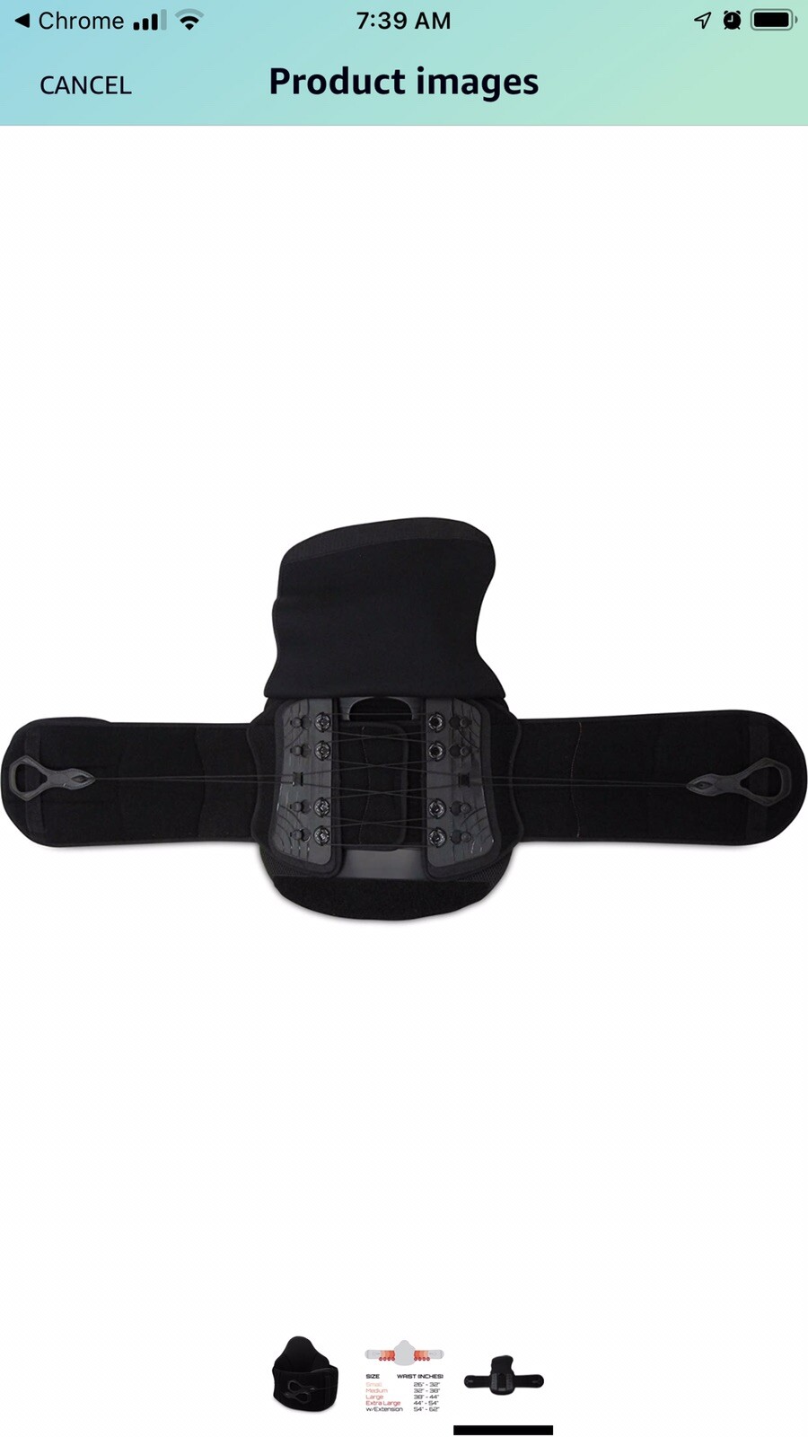 CINCH BRACE Back Brace