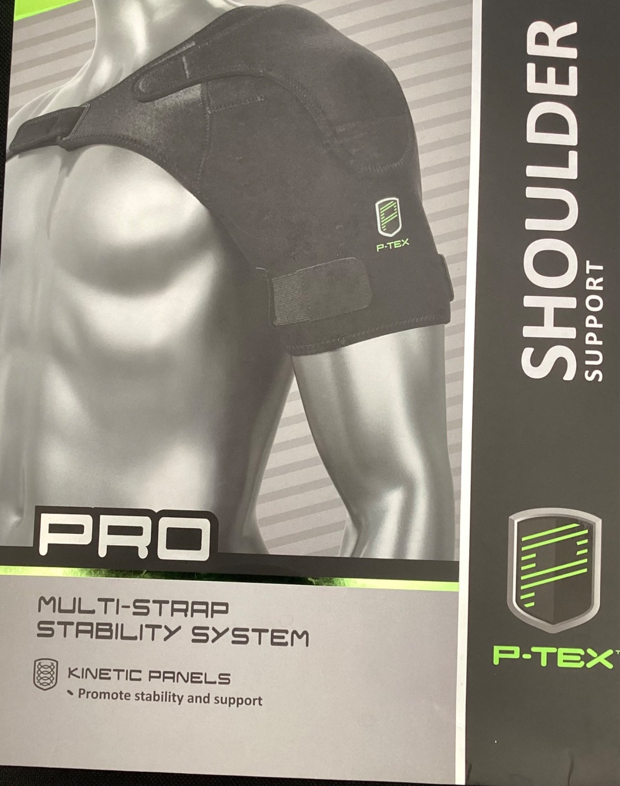 P-TEX Pro Shoulder Support Multi-Strap Stability System Kinetic Panels Medium(1)