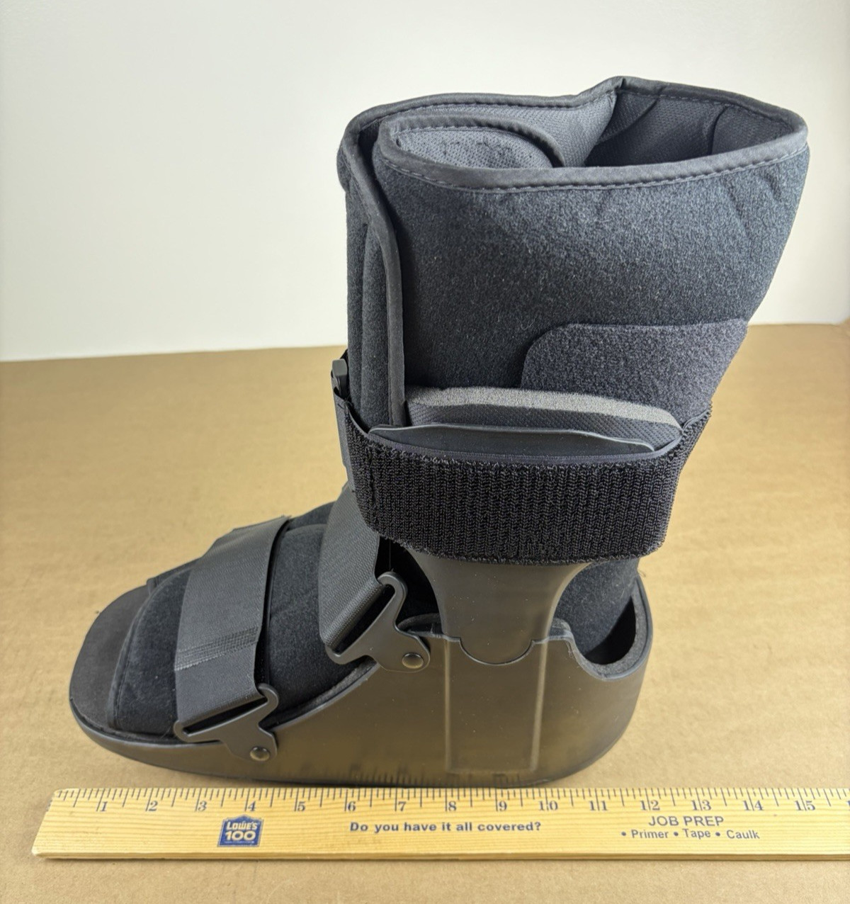 United Ortho Short Air Cam Walker Fracture Boot Size Large Black