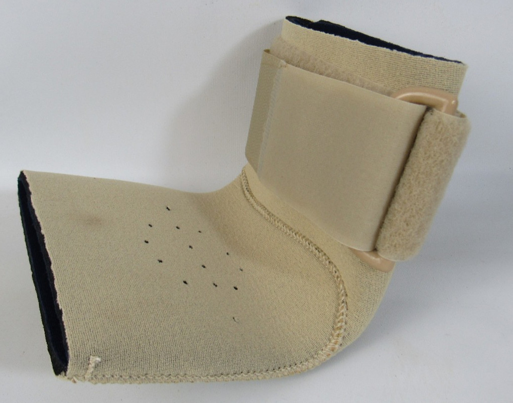 Jerome Orthopedic Products Neoprene Elbow Sleeve w Strap, Beige, Size Medium