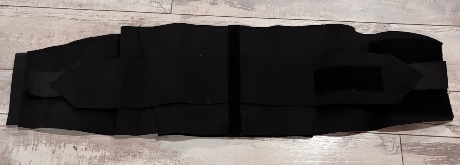 DJ Orthopedics Lower Back Support/Adjustable Brace size M medium – Black B