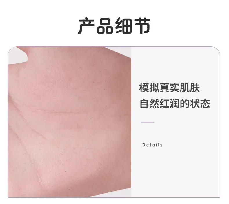 Silicone Prosthesis Hand Sleeve Highly Simulated Skin Artificial Arm Cover Scars