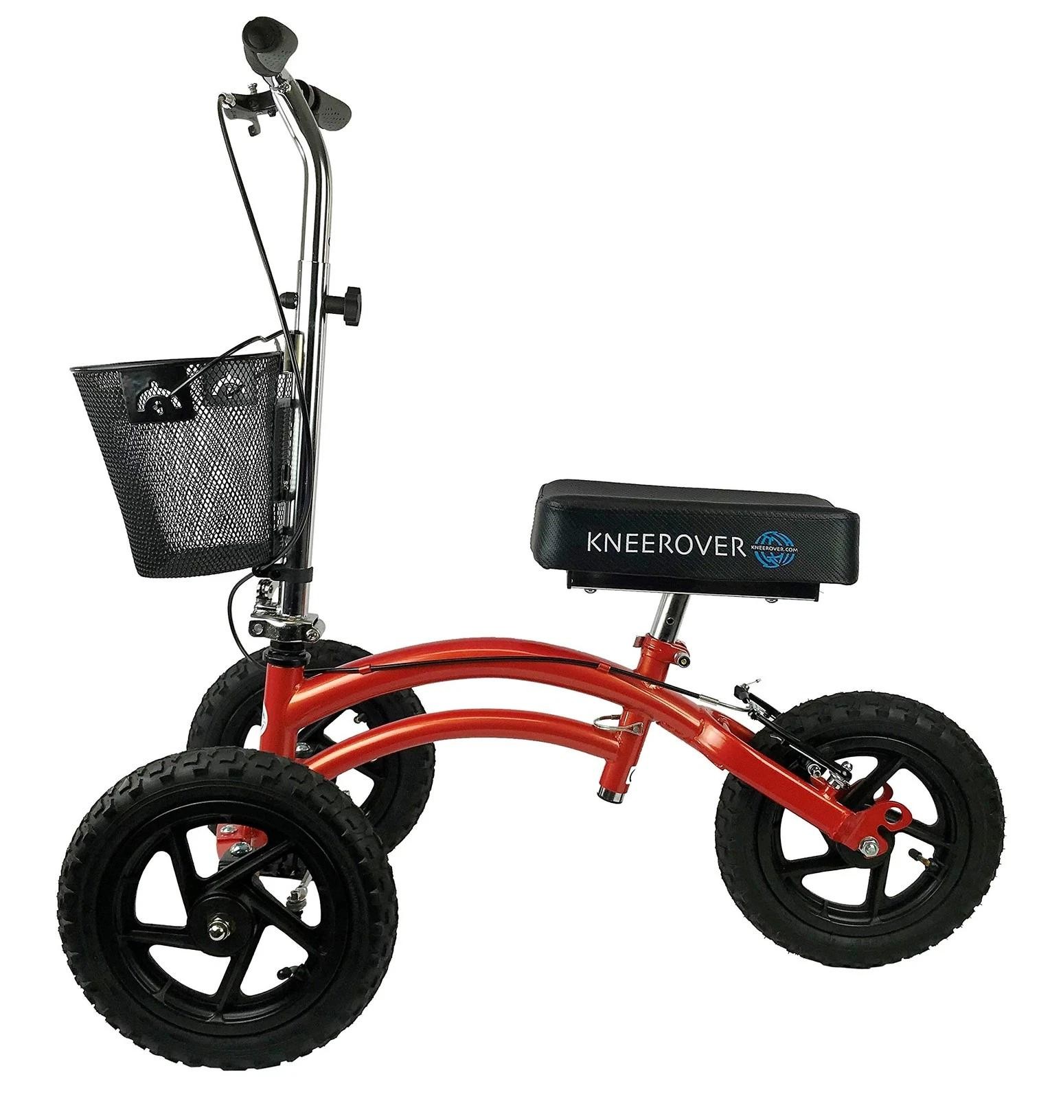 Knee Walker 12 Inch Pneumatic Wheel for All Terrain Knee Rover – Knee Scooter…