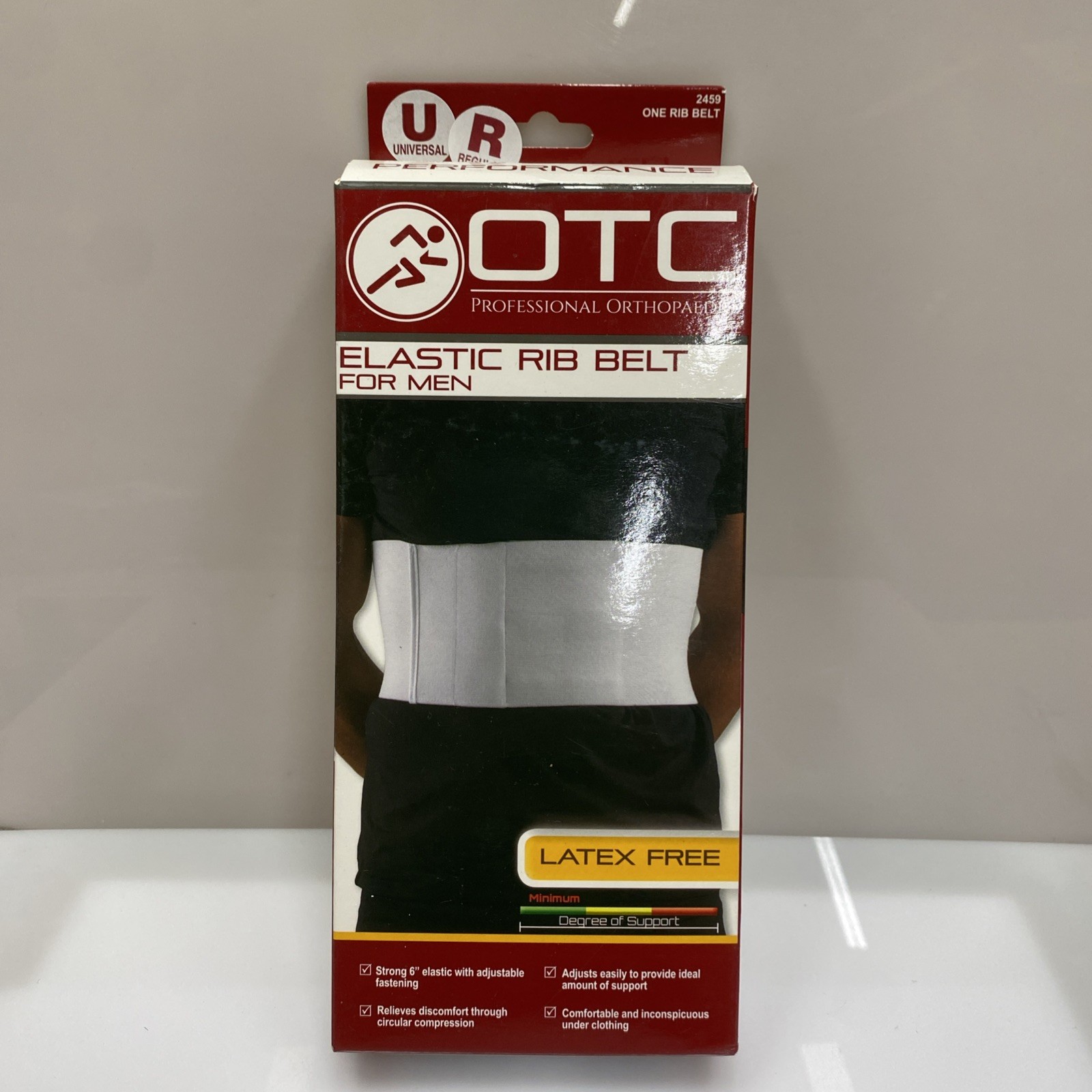 OTC MENS Elastic Rib Belt 2459 Universal Regular- NEW