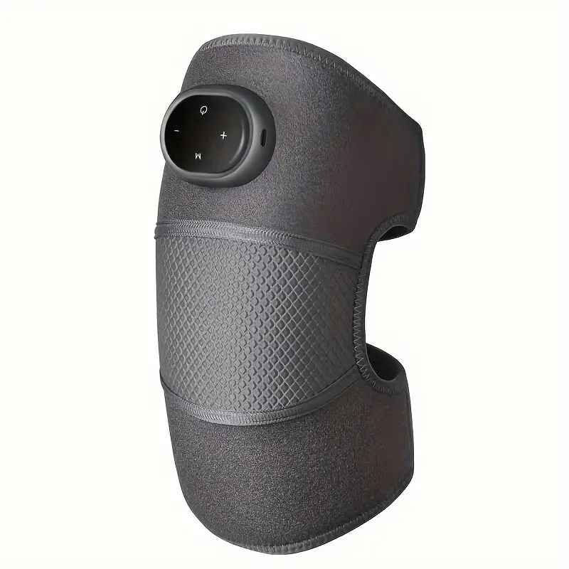 Electric Heating Vibration Knee Joint Brace Elbow Therapy Massager Pain Relief