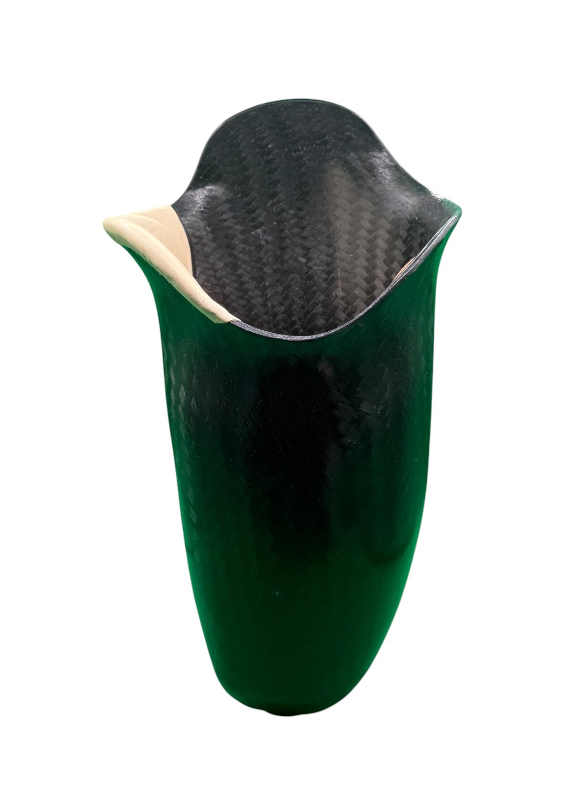Left above knee prosthetic socket. Not for medical use.