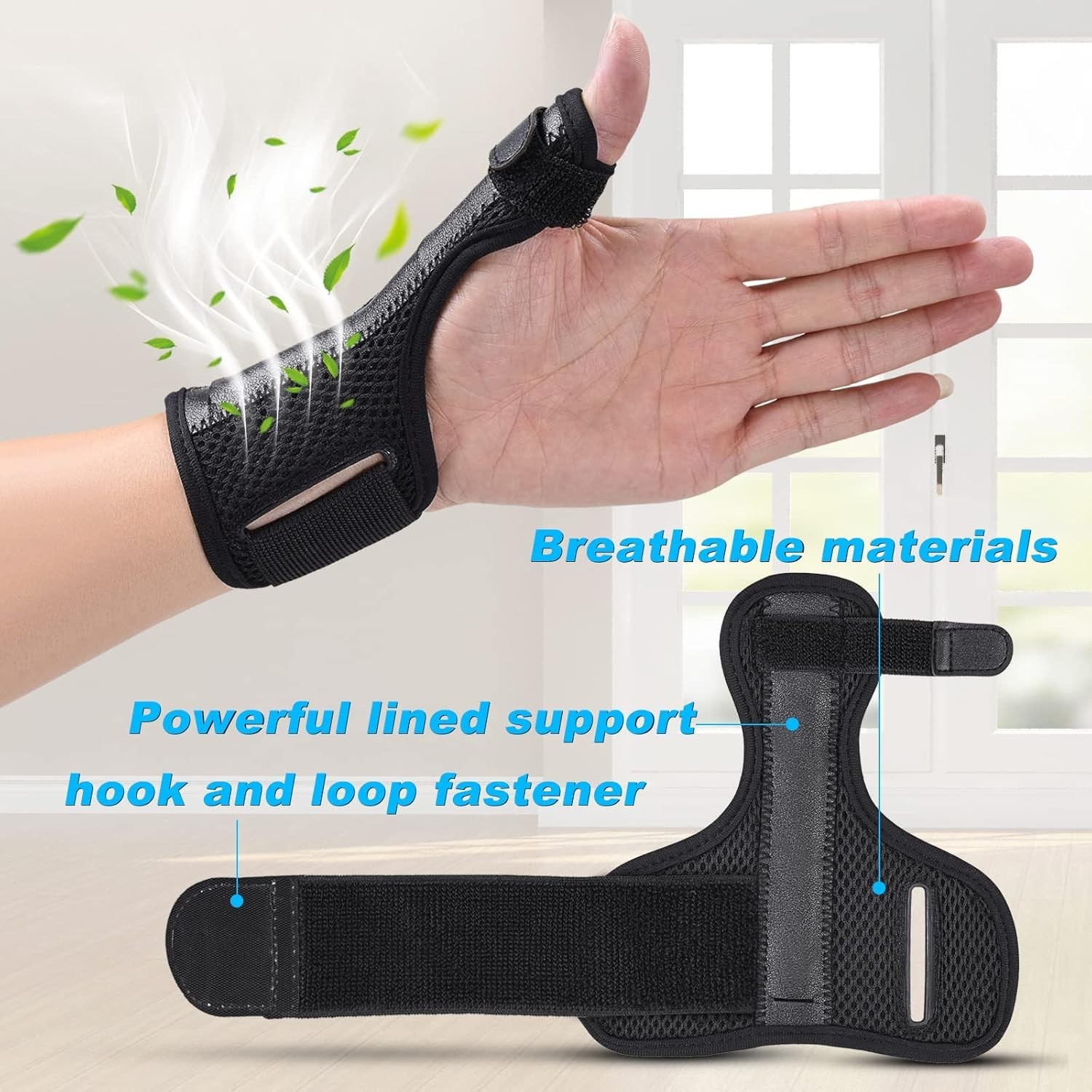 Thumb Brace,Thumb Spica Splint, Adjustable Breathable Wrist Splint/Hand Brace fo