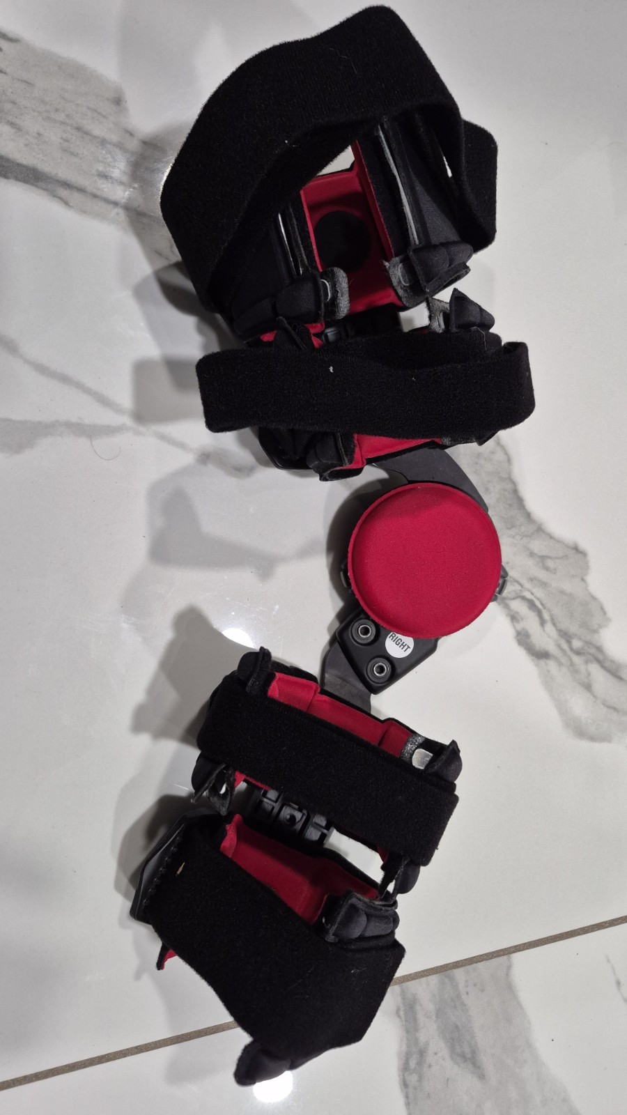 Donjoy Post-Op Universal Adjustable Knee Brace Extension Flexion , Right Knee